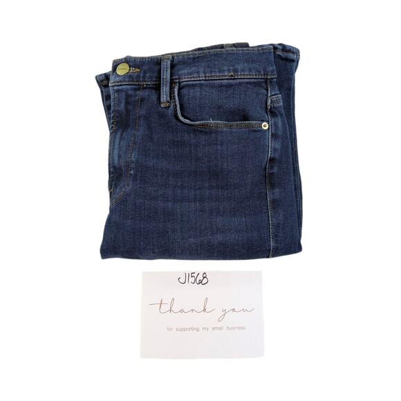 Frame Denim Women's Indigo Flare Jeans - Picture 8 of 8